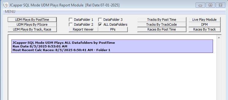 SQL UDMs
